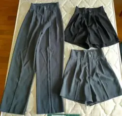 レディース パンツ ショートパンツ パンツ 3点セット