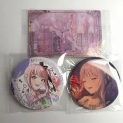 プロセカ 小豆沢こはね 桜 ノーブルアートグリッター缶バッジ エピカ