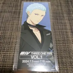 FiFS 特典イラストカード ホログラム缶バッジ 等身 White 葛之葉雨彦