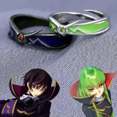 【フリーサイズ】コードギアス 叛逆のルルーシュ ゼロ C.C. ペアリングのサムネイル