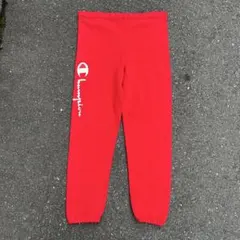 80's JERZEES×Champiom XL sweat pants red