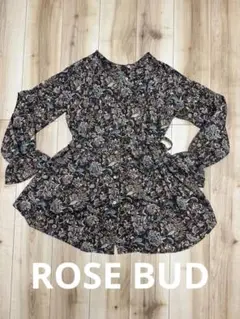【美品】ROSE BUD ペイズリートップス