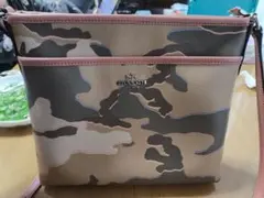 COACH　BAG　コーチショルダーバック　迷彩