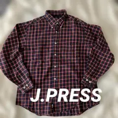 J.PRESS ネルシャツ チェック柄 Mサイズのサムネイル