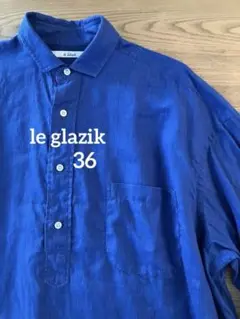 le glazik ルグラジック プルオーバー　リネン100%身幅広め　日本製のサムネイル