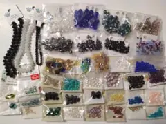 ビーズセット スワロフスキー・チェコビーズ・ファイアポリッシュ　ガラスビーズ