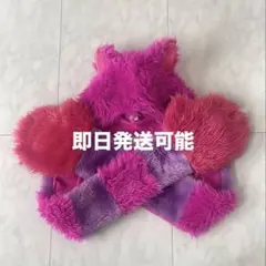 ディズニー　チェシャ猫マフラーファンキャップ