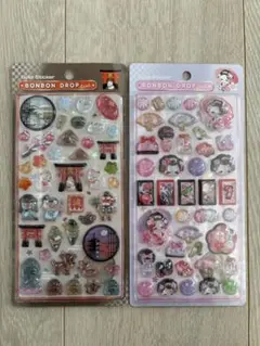BONBON DROP 立体シール2シートセット