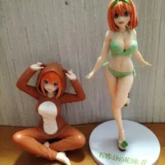 五等分の花嫁 四葉水着フィギュア 2体セット