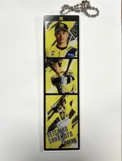阪神タイガース　坂本誠志郎　ウル虎の夏　3フォトアクリルチャーム