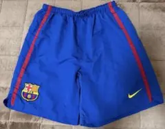 NIKE FCバルセロナ ハーフパンツ ブルーSのサムネイル