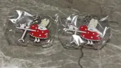 サンリオキャラクターズ ティータイム アクリルキーホルダー マロンクリーム