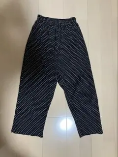 キッズドット柄　　プリーツパンツ 130cmのサムネイル