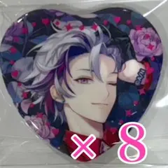 不破湊 にじさんじ Rose Valentine ︎ハート型缶バッジ　レア