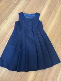 ネイビー フォーマル ジャンパースカート ジャケット 2点セット 110 受験