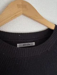 NICE CLAUP フリルオフショルダー長袖ニット