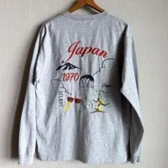 INHERIT Japan 1970 スカジャン 刺繍 ロングスリーブ Tシャツのサムネイル
