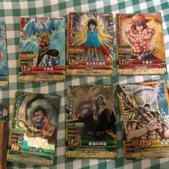 プロモ 9枚 ルフィ ドフラミンゴ ワンピース ワンピーベリーマッチ W