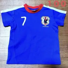 サッカー日本代表　7番　ユニフォーム　１００cm Tシャツのサムネイル