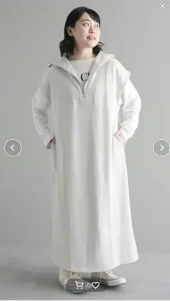 CRAFT STANDARD BOUTIQUE ハーフジップアップ　ワンピース