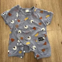 動物柄ロンパース 50-60cm