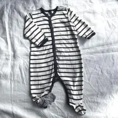 【petit bateau】足つきロンパース