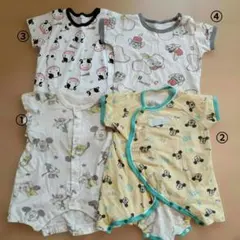 ミッキー❅ダンボ❅牛さん❅ロンパース セット