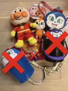 アンパンマンミュージアム　巾着　お弁当箱　バッグ　ぬいぐるみ　まとめ売り