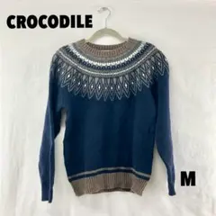 ☆W0498S☆CROCODILE ニットセーター