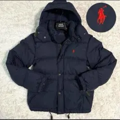 Polo Ralph Lauren ネイビー ダウンジャケット XS