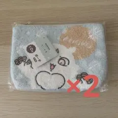 【新品】ちいかわ エニマイくじ D賞 あのこ　ポーチ