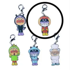 【アンパンマンミュージアム限定品・新品】バイキンマン　着ぐるみ　メタルチャーム