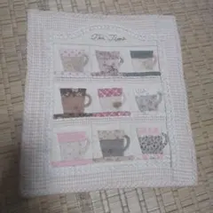 ティータイムパッチワークアップリケ