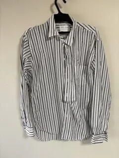 フォーク&スプーン FORK & SPOON ストライプ長袖シャツ サイズ04