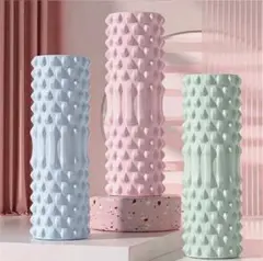 フォームローラー 筋膜リリース 筋膜ローラー ピンク 45cm