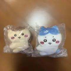 ちいかわ　クリップぬいぐるみ　くりまんじゅう　ハチワレセット
