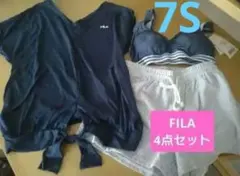 FILA 4点セット 水着　ビキニ スイムウェア　水陸両用　セパレート　タンキニ