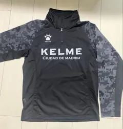KELME ハーフジップ ジャージ ブラック Ｓサイズ