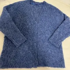 美品レトロガールボタン付きカーディガン F