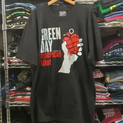 グリーンデイ 両面プリント バンドＴシャツ L
