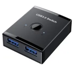 KVM USB 3.0 双方向スイッチセレクター 2対1 PC共有