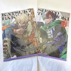 僕のヒーローアカデミア 最強ガシャステーション クリアファイル 爆豪 轟