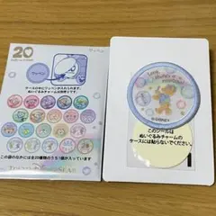 ダッフィー&フレンズ20周年カラフルハピネス　ワッペン　ダッフィー