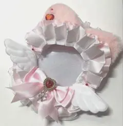 【06】硬質ケース　トレカケース　レースデコ　ピンク