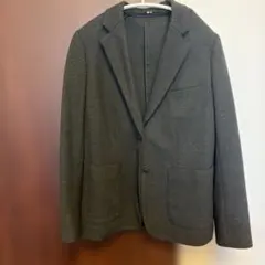 UNIQLO C ダークグレー テーラードジャケット