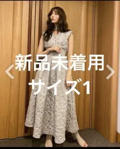 ⭐️新品未使用紙タグ付⭐️【LILY BROWN】プリントボウタイプリーツ 