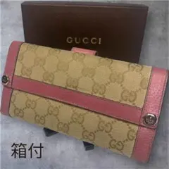 GUCCI GGキャンバス レディース 長財布 9730 - メルカリ