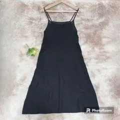【JEANASIS】Fサイズ　キャミワンピース　透け感　ブラック　夏のサムネイル