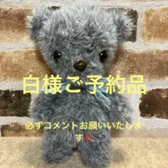 カスタマイズ可能❣️クマさんあみぐるみ②