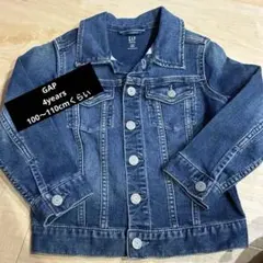 GAP デニムジャケット 4years 女の子 男の子 ブルー